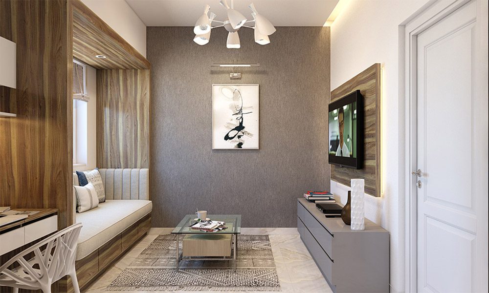 چیدمان مبل در پذیرایی مستطیل‌شکل بزرگ به چند روش انجام می شود؟
